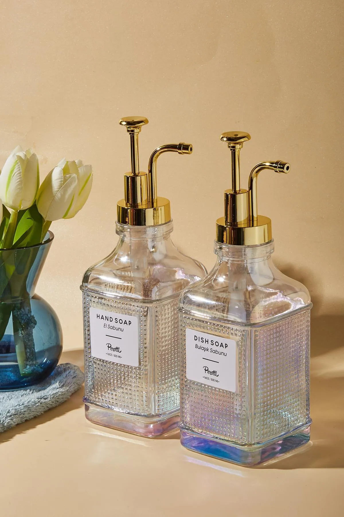 Perotti 16972 Pedro Luster 2'li Sıvı Sabunluk 500 Ml Perotti 16972 Pedro Luster 2'li Sıvı Sabunluk 500 Ml