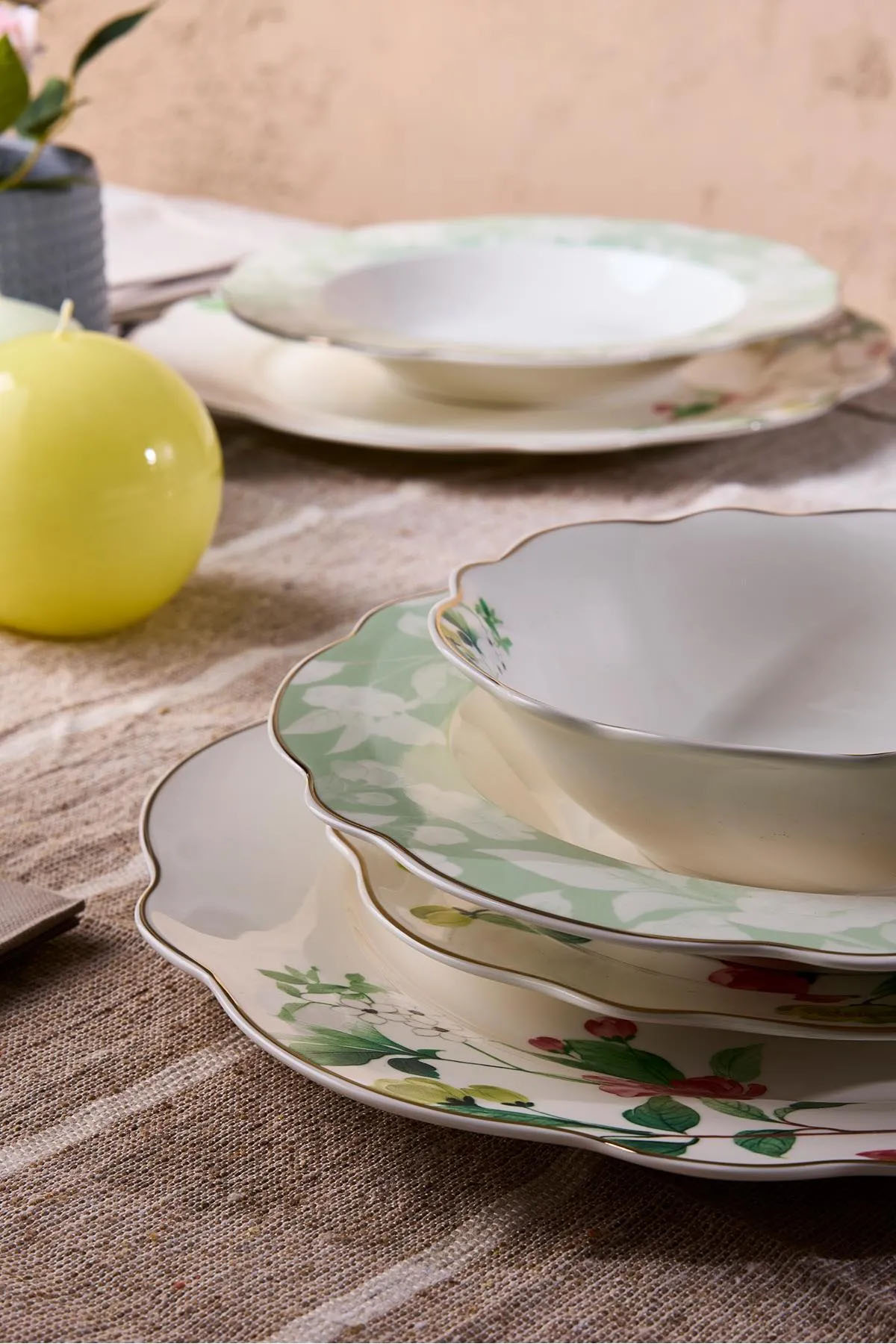 Perotti 17143 Bridy Bone 24 Parça 6 Kişilik Yemek Takımı Perotti 17143 Bridy Bone 24 Parça 6 Kişilik Yemek Takımı