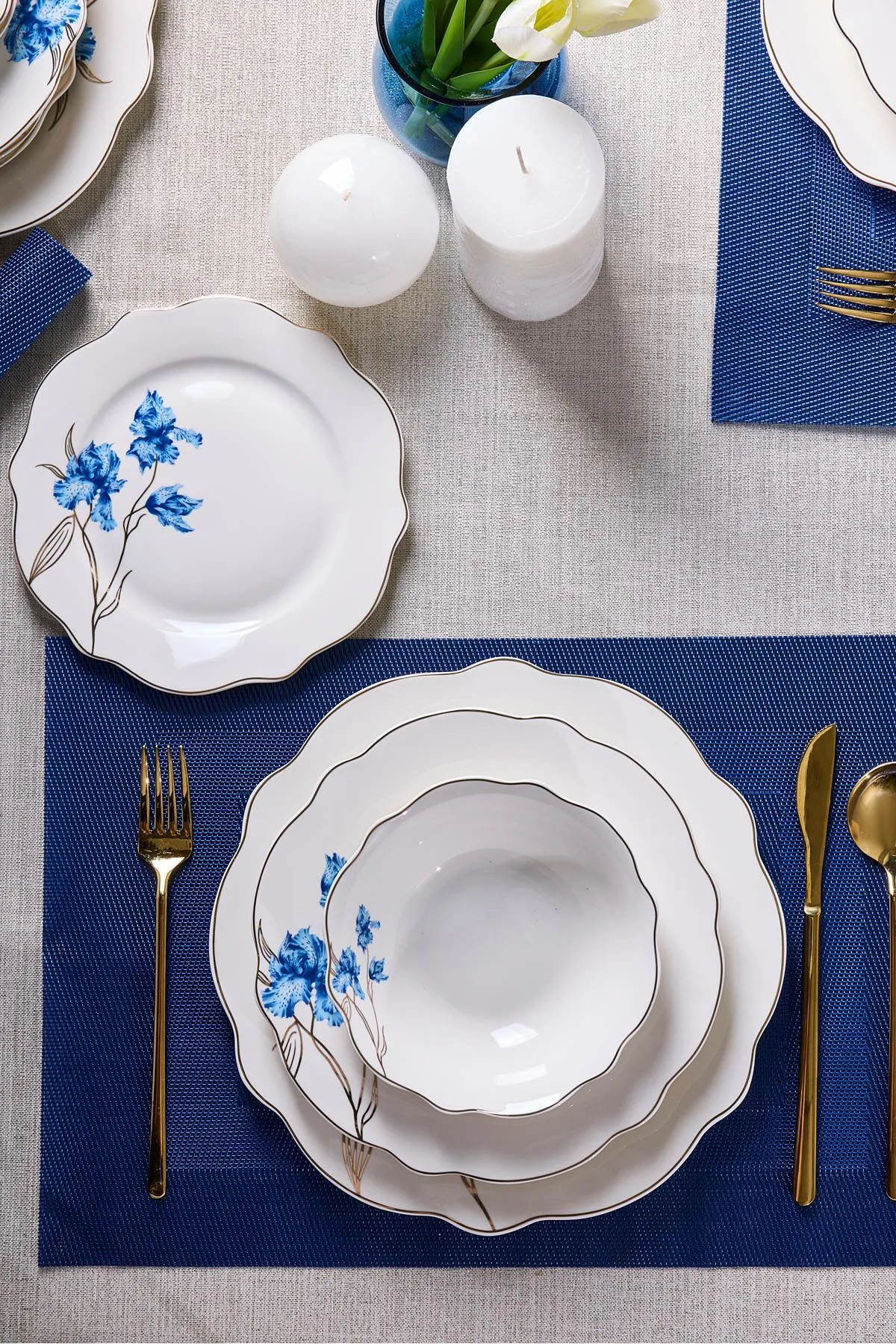 Perotti 17150 Queen Bone 24 Parça 6 Kişilik Yemek Takımı Perotti 17150 Queen Bone 24 Parça 6 Kişilik Yemek Takımı