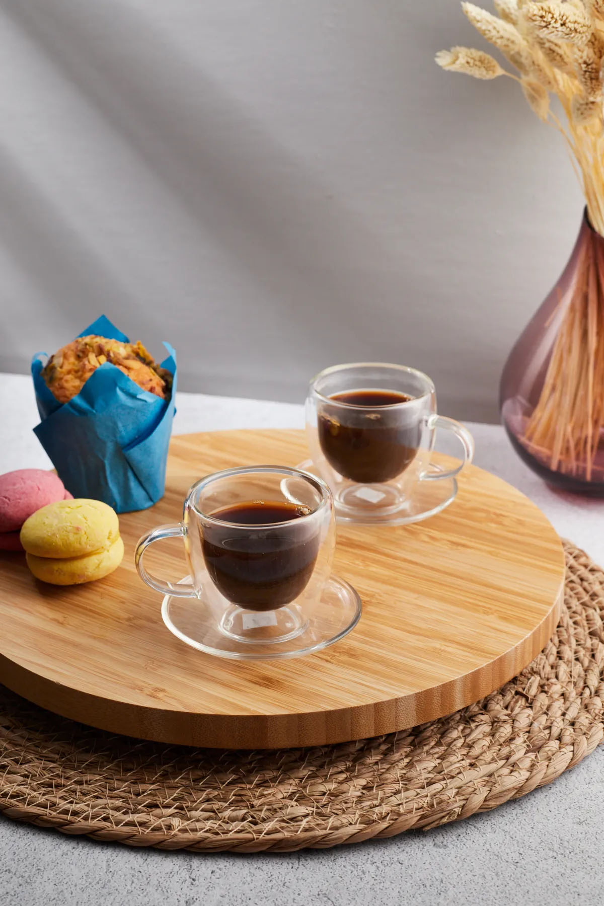 Perotti 17378 2'li Cidarlı Kahve Fincanı