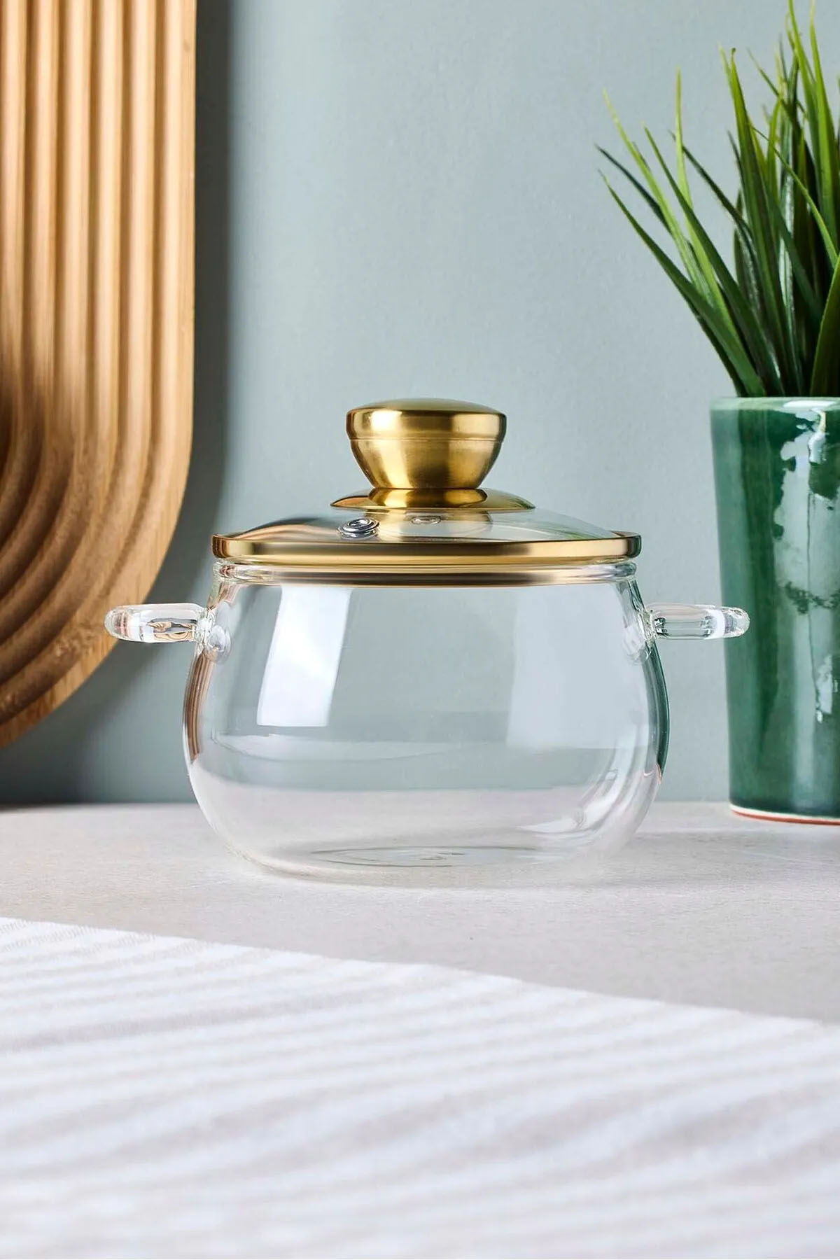 Perotti 17568 Roy Cam Tencere 800 Ml - Gold