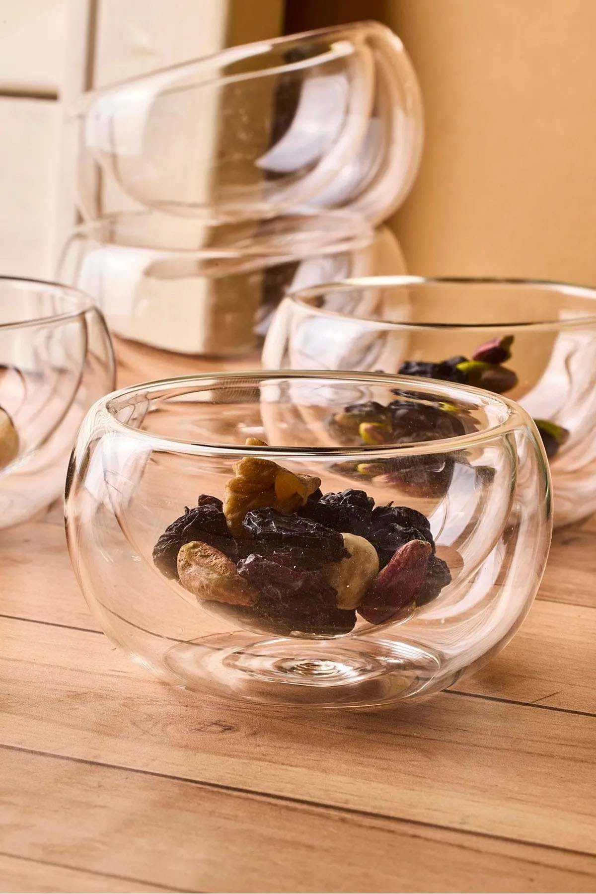 Perotti 17576 Bowy 6'lı Çift Cidarlı Kase Perotti 17576 Bowy 6'lı Çift Cidarlı Kase