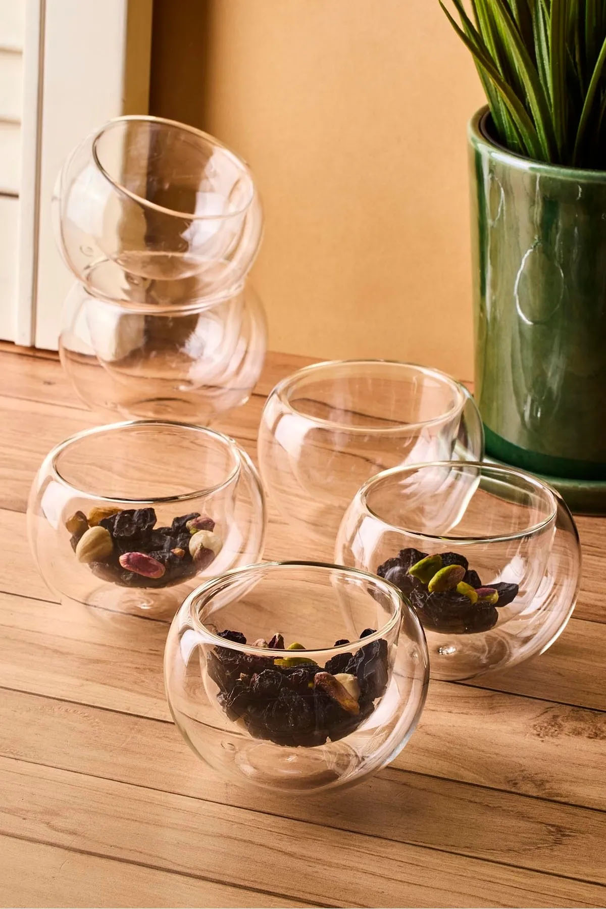 Perotti 17577 Bowy 6'lı Çift Cidarlı Kase Perotti 17577 Bowy 6'lı Çift Cidarlı Kase