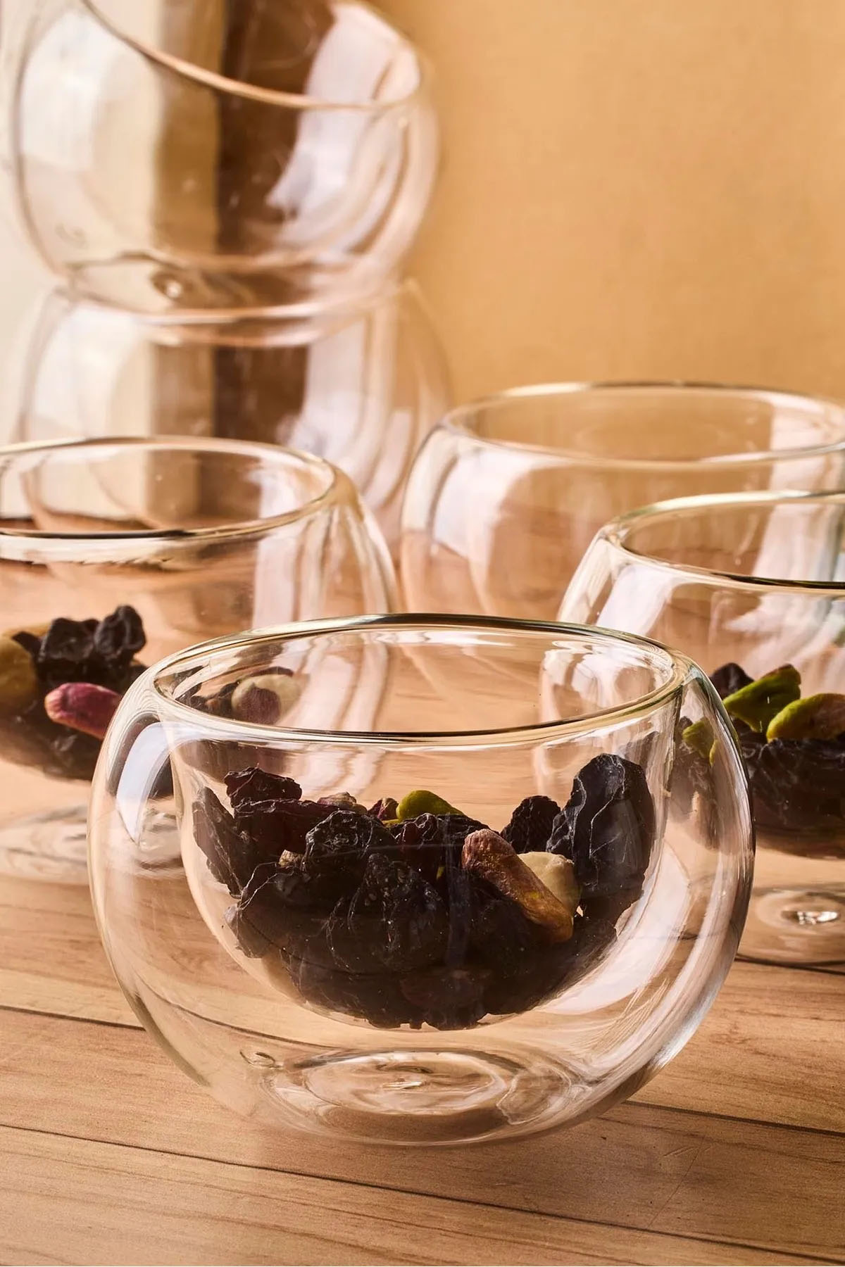 Perotti 17577 Bowy 6'lı Çift Cidarlı Kase Perotti 17577 Bowy 6'lı Çift Cidarlı Kase