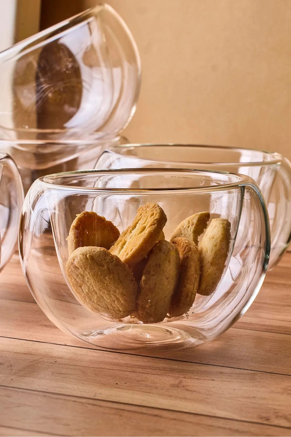 Perotti 17578 Bowy 6'lı Çift Cidarlı Kase Perotti 17578 Bowy 6'lı Çift Cidarlı Kase