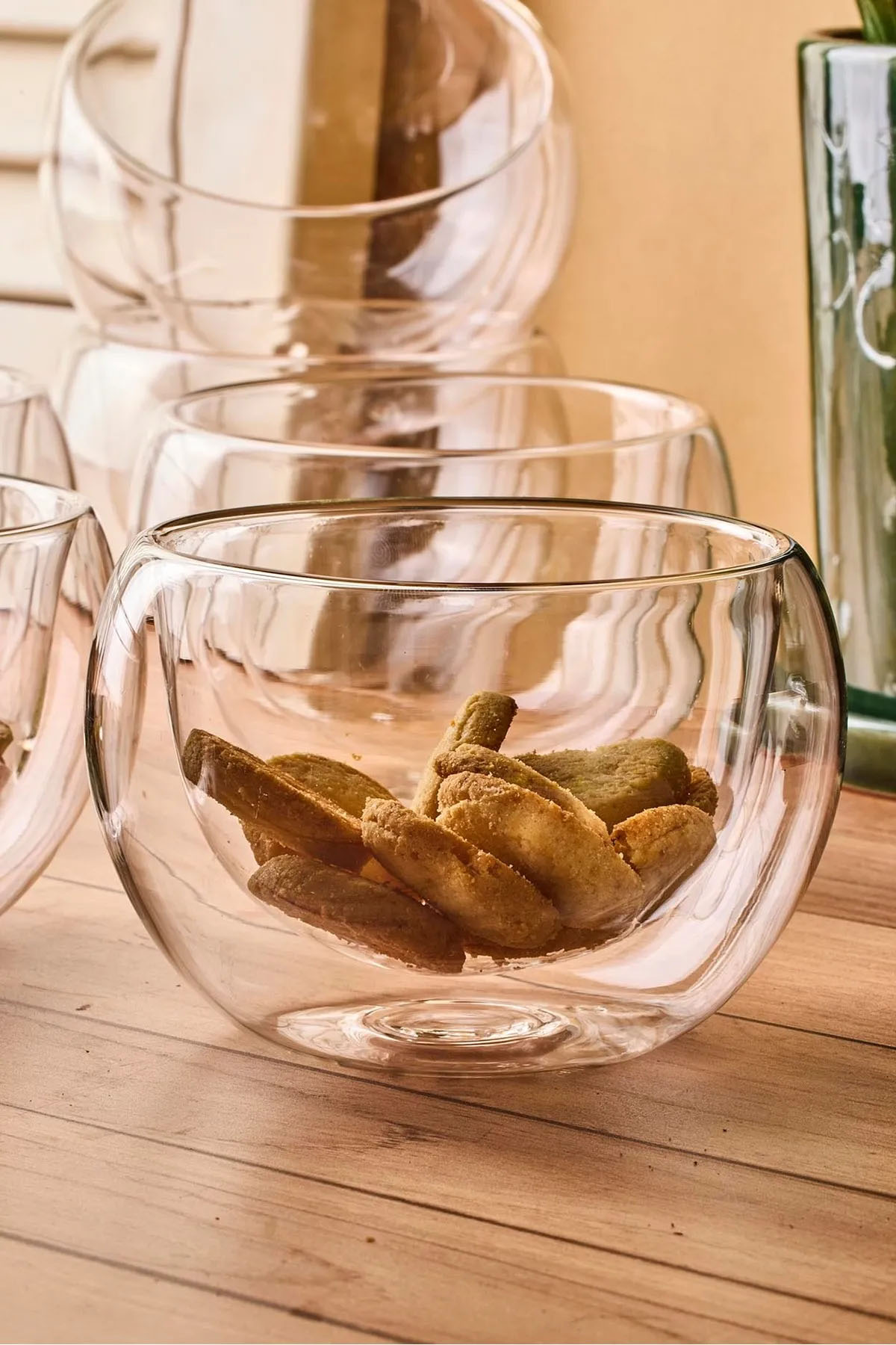 Perotti 17579 Bowy 6'lı Çift Cidarlı Kase Perotti 17579 Bowy 6'lı Çift Cidarlı Kase