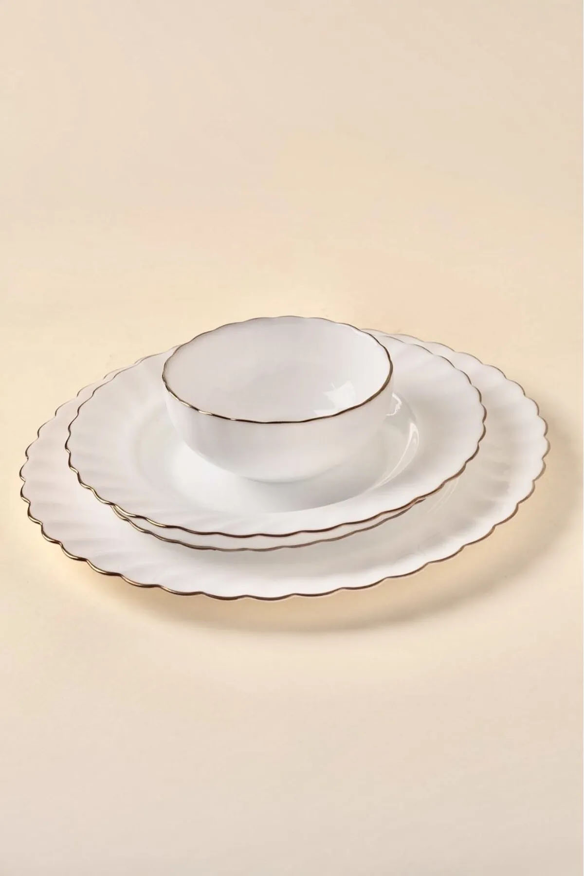 Perotti 17585 Waves 24 Parça 6 Kişilik Yemek Takımı