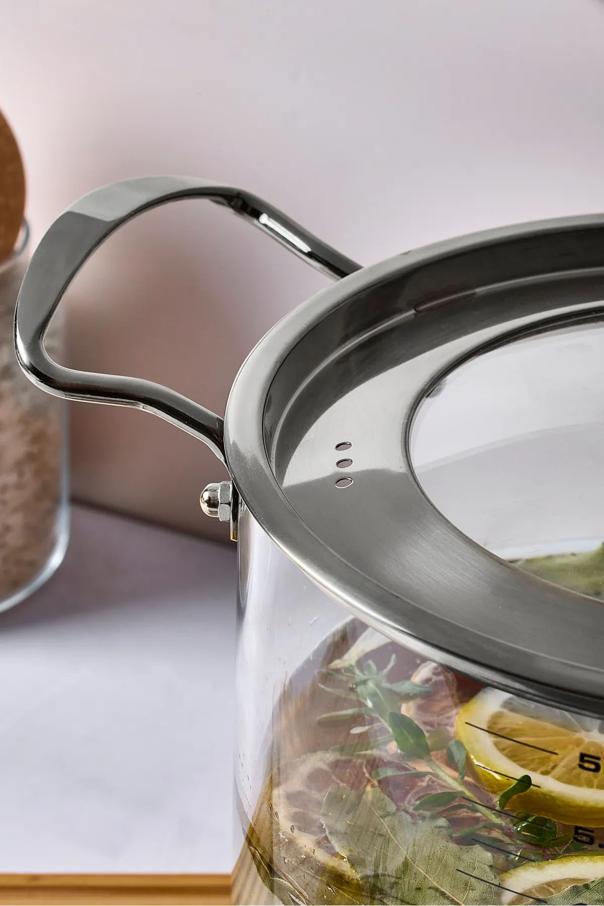 Perotti 17647 Logan Silver 5.5 Lt Tencere Perotti 17647 Logan Silver 5.5 Lt Tencere