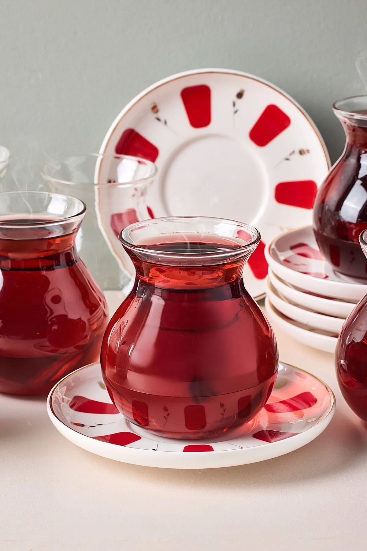 Perotti 17898 Filiz 12 Parça 6 Kişilik Cam Çay Seti Perotti 17898 Filiz 12 Parça 6 Kişilik Cam Çay Seti