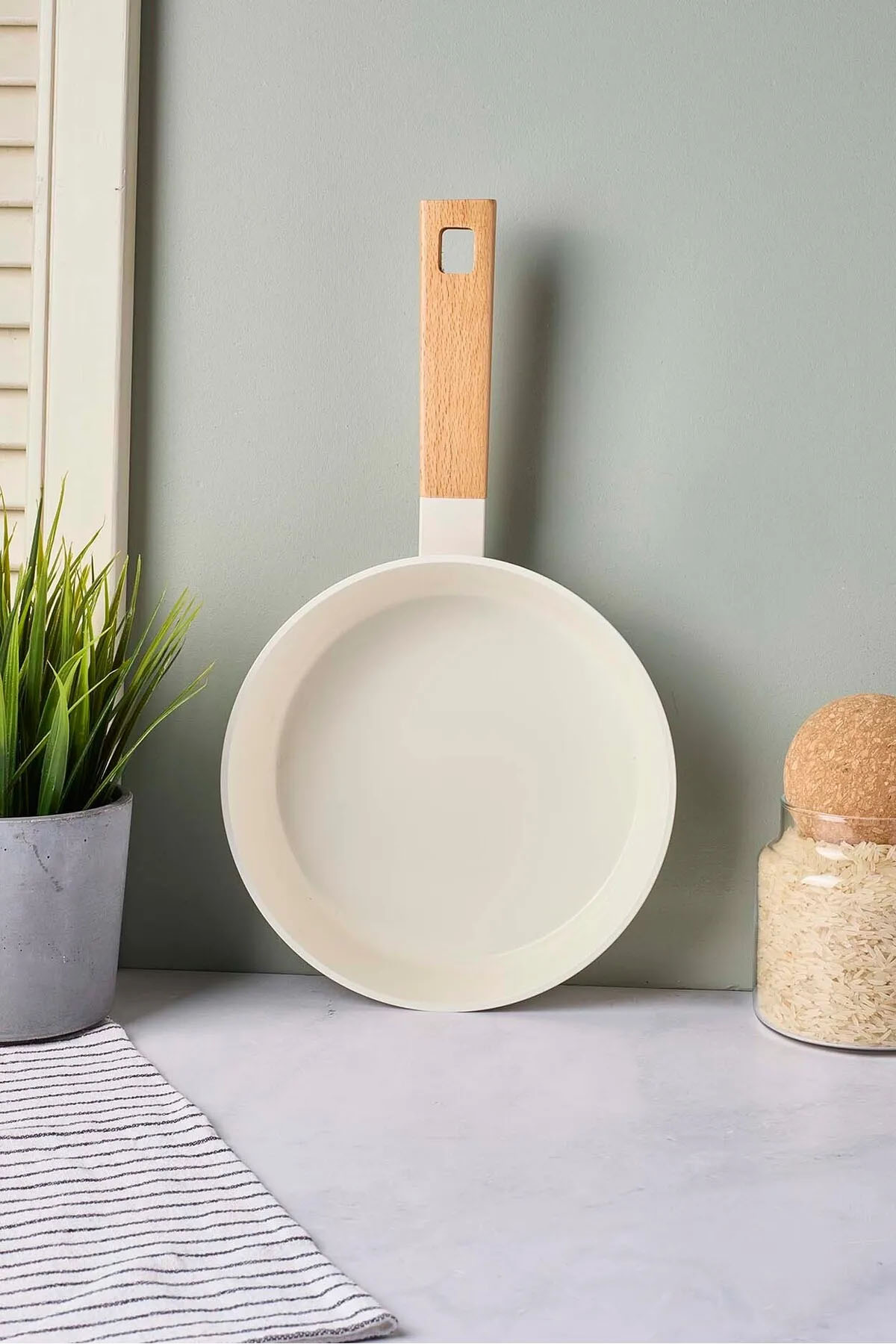 Perotti 18082 CookWood 20 Cm Tava - Bej Perotti 18082 CookWood 20 Cm Tava - Bej