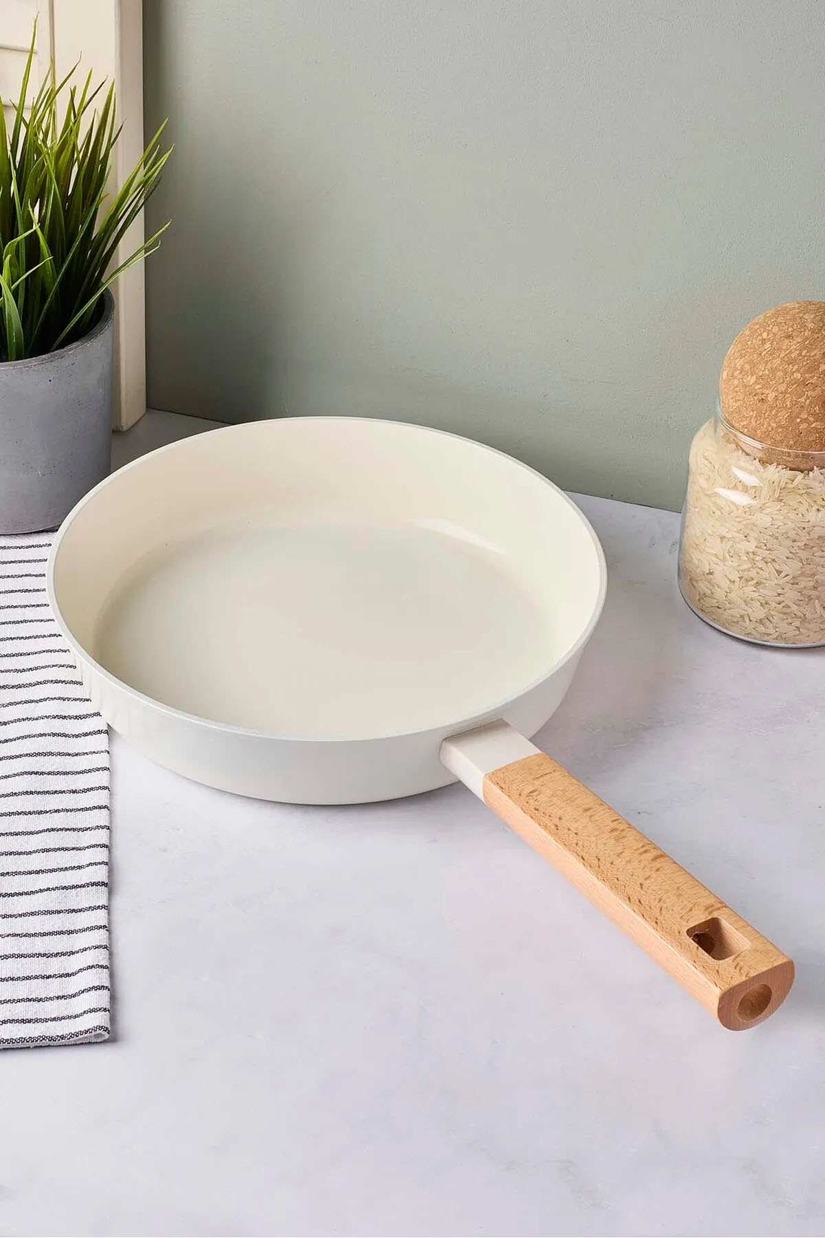 Perotti 18083 CookWood 24 Cm Tava - Bej Perotti 18083 CookWood 24 Cm Tava - Bej