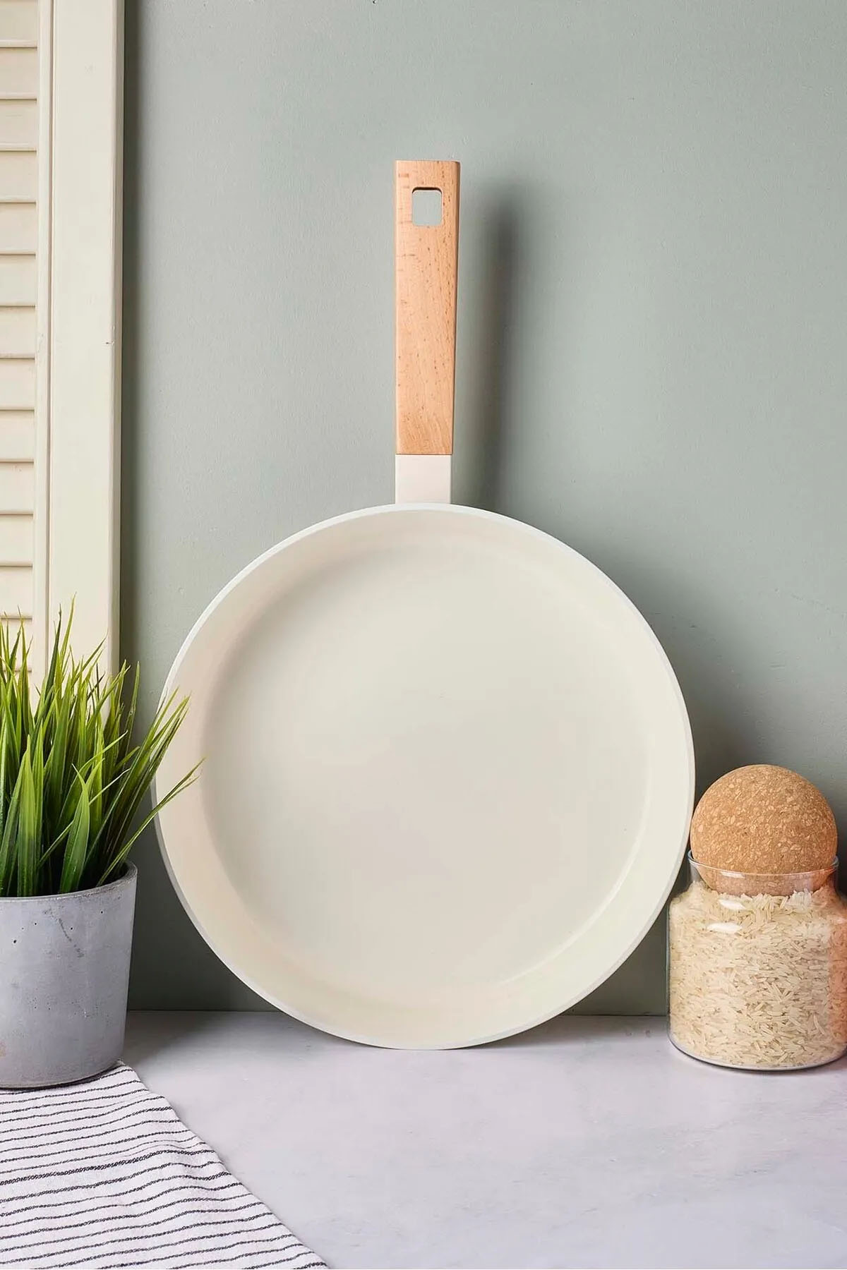 Perotti 18084 CookWood 28 Cm Tava - Bej
