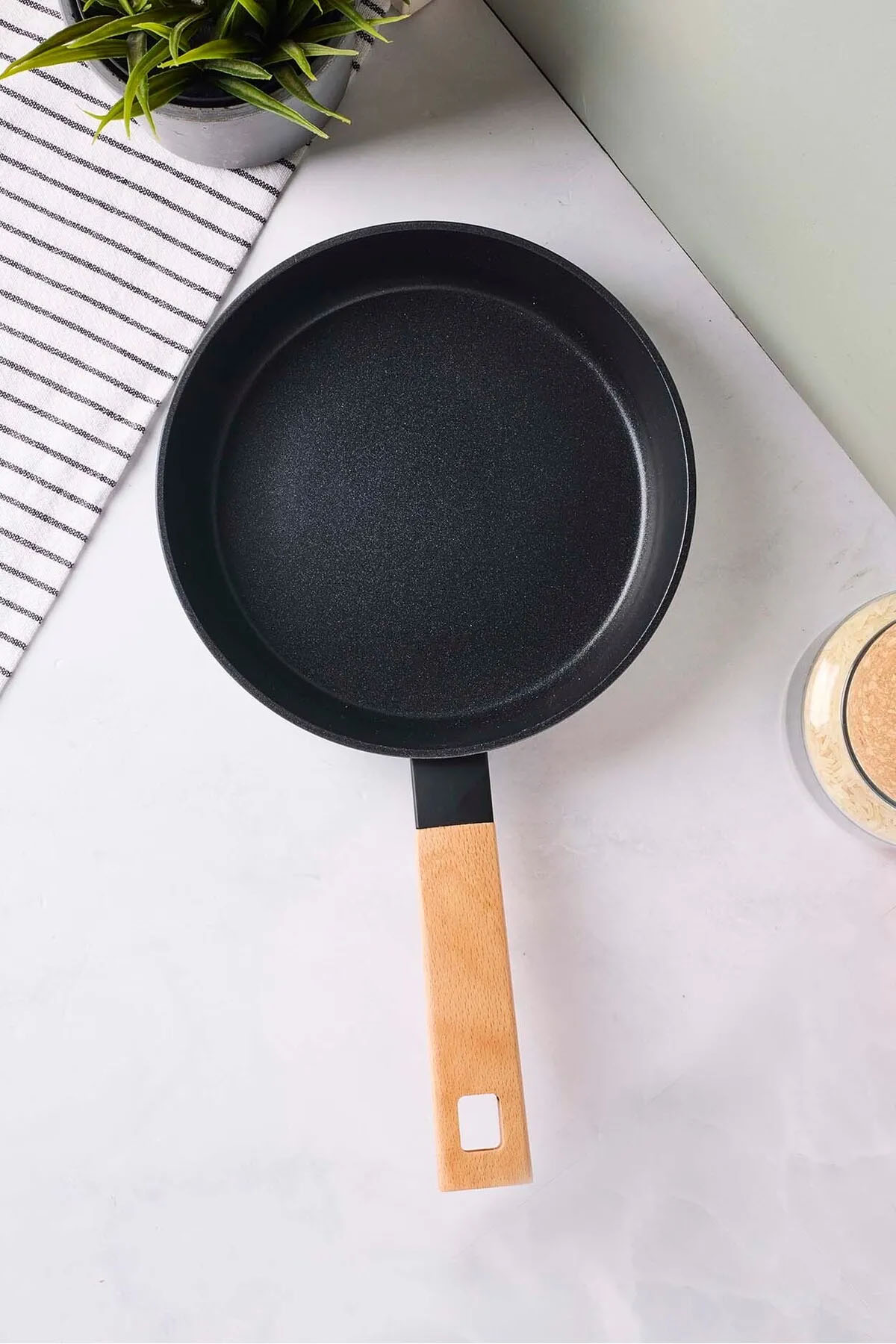 Perotti 18091 CookWood Tava 20 Cm - Siyah
