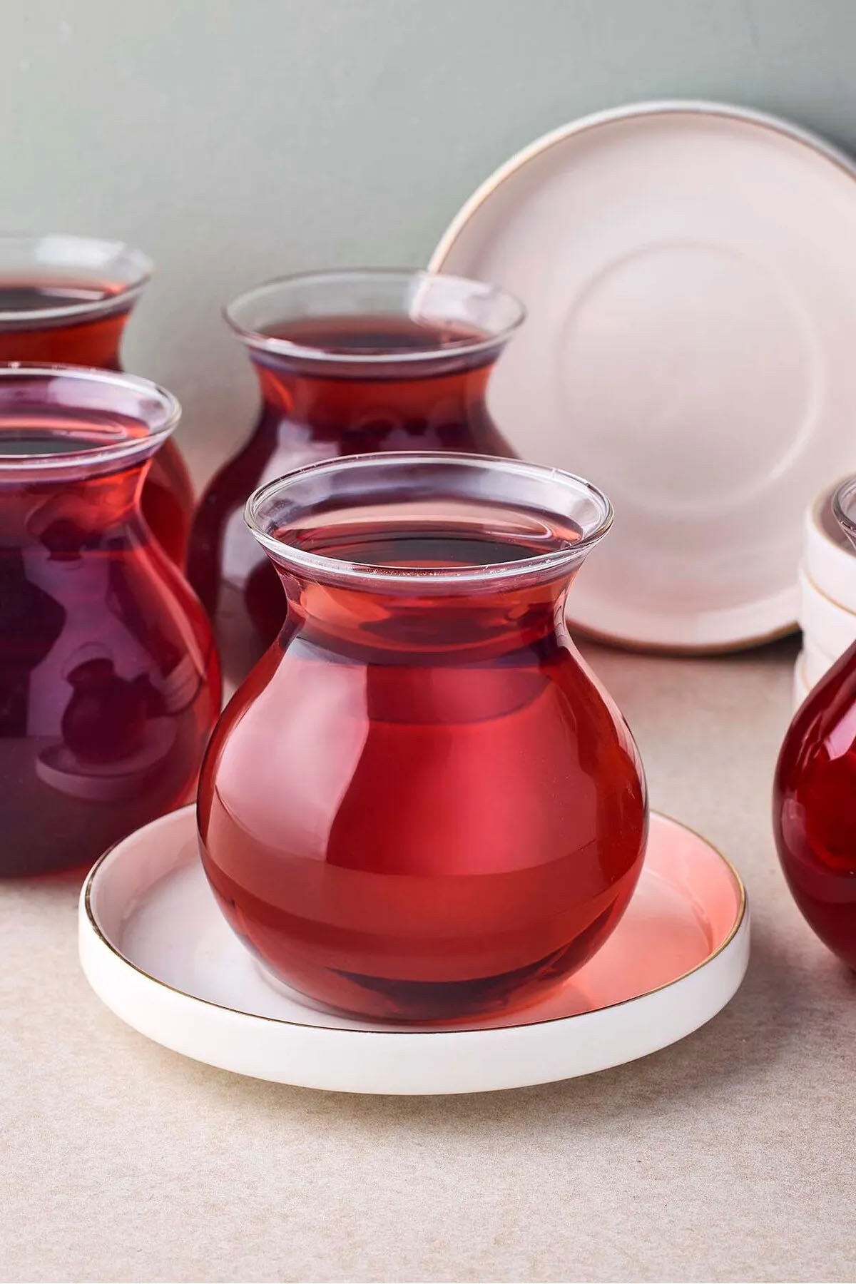 Perotti 18109 Kanlıca 12 Parça 6 Kişilik Cam Çay Seti 210 Ml - Gold Perotti 18109 Kanlıca 12 Parça 6 Kişilik Cam Çay Seti 210 Ml - Gold