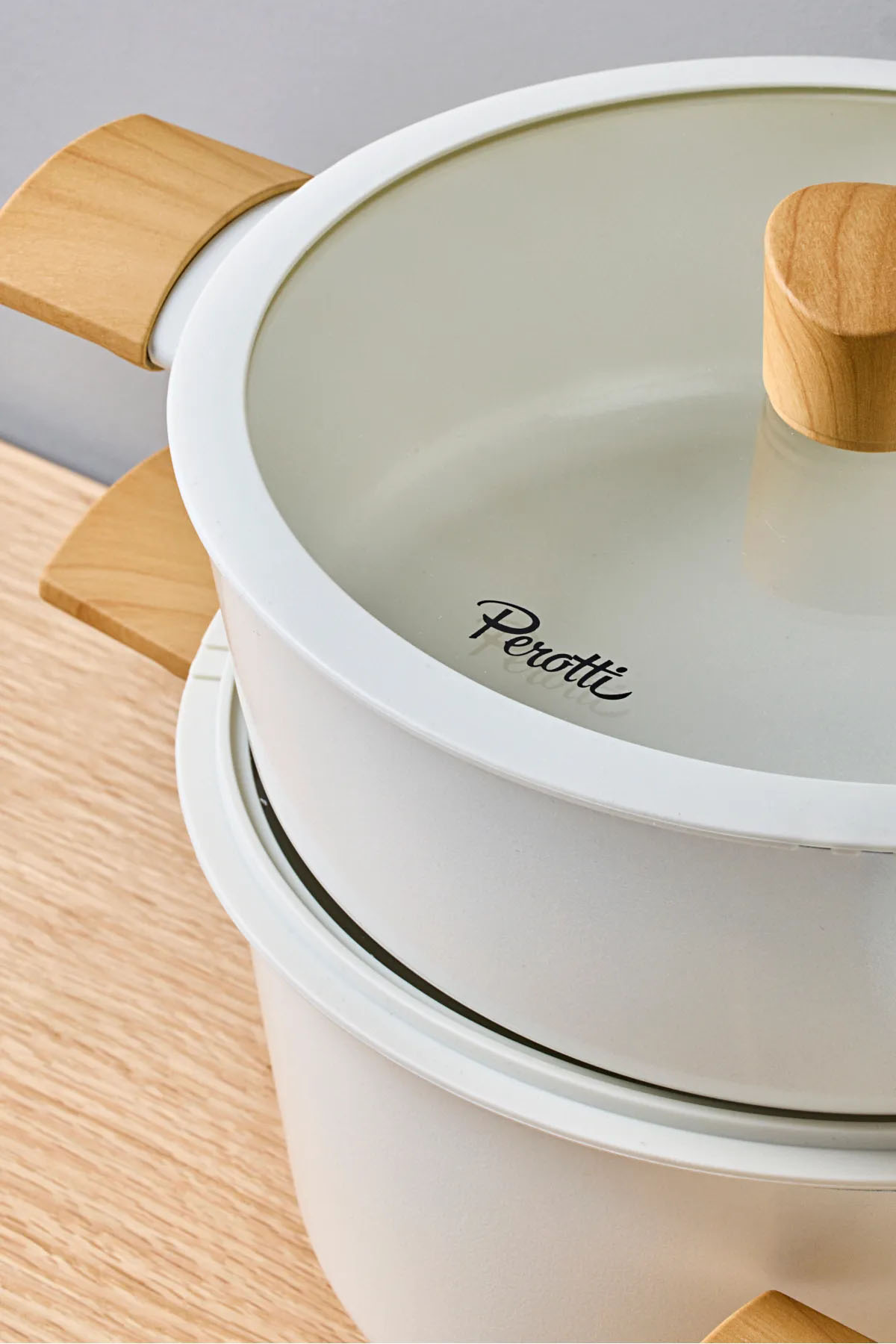 Perotti Danish Cook İndüksiyon Tabanlı 7 Parça Tencere Seti - Bej 