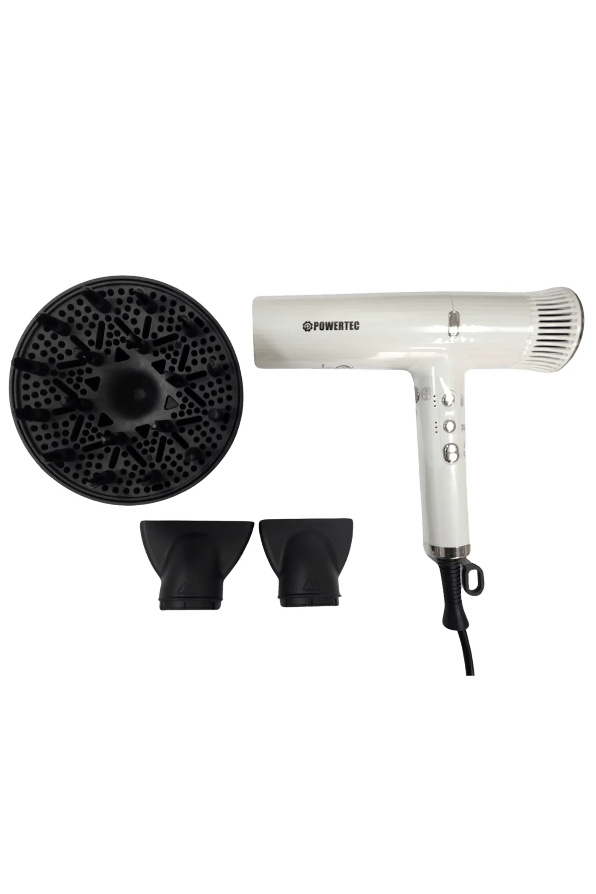 Powertec TR-4444 W Süperlux Ionıc Fön Makinesi - Beyaz Powertec TR-4444 W Süperlux Ionıc Fön Makinesi - Beyaz