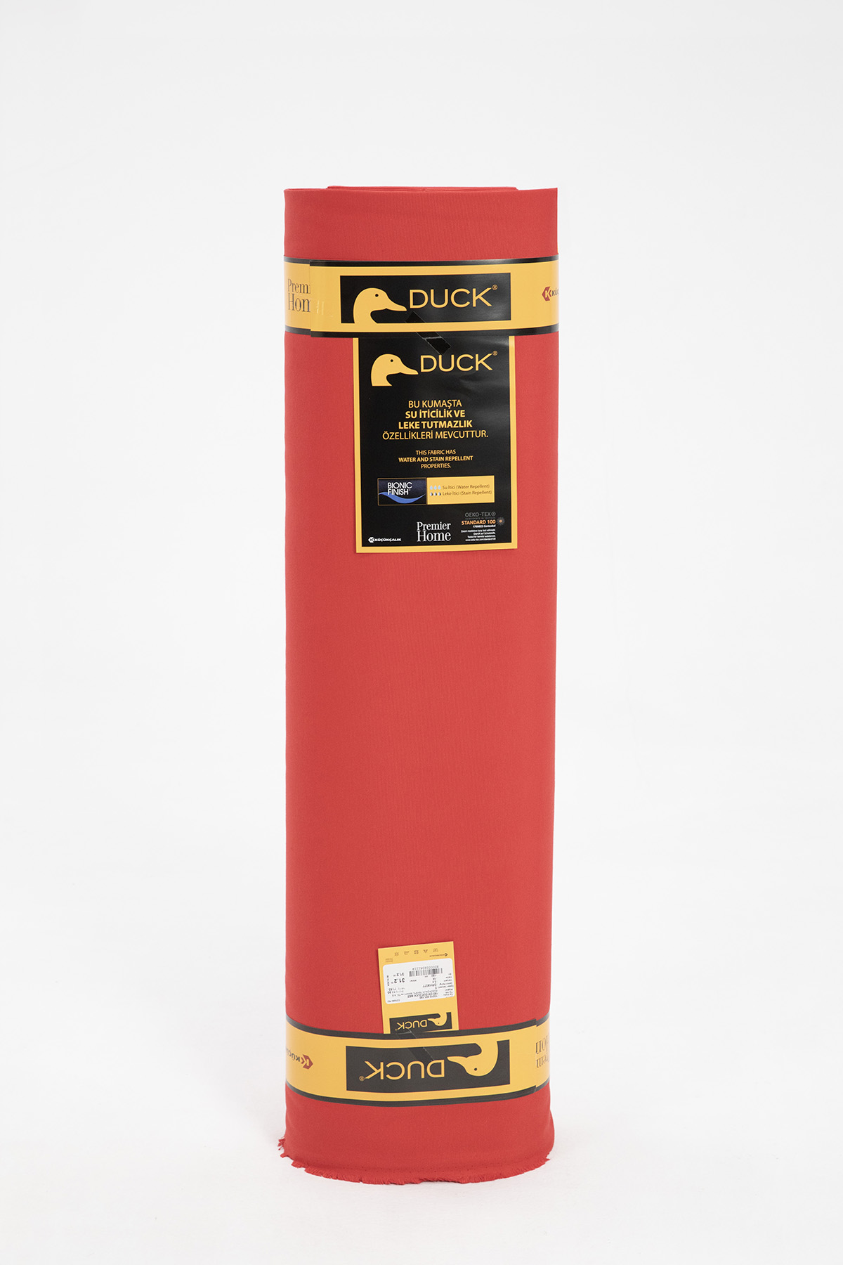 Premier Metrelik Duck Keten Kumaş Su İtici Bez 30 Metre DRK8077 - Kırmızı