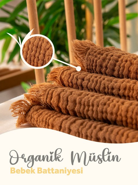 Premium Daisy %100 Pamuk 4 Katlı Müslin Bebek Örtü Premium Daisy %100 Pamuk 4 Katlı Müslin Bebek Örtü