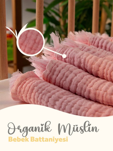 Premium Daisy %100 Pamuk 4 Katlı Müslin Bebek Örtü Premium Daisy %100 Pamuk 4 Katlı Müslin Bebek Örtü