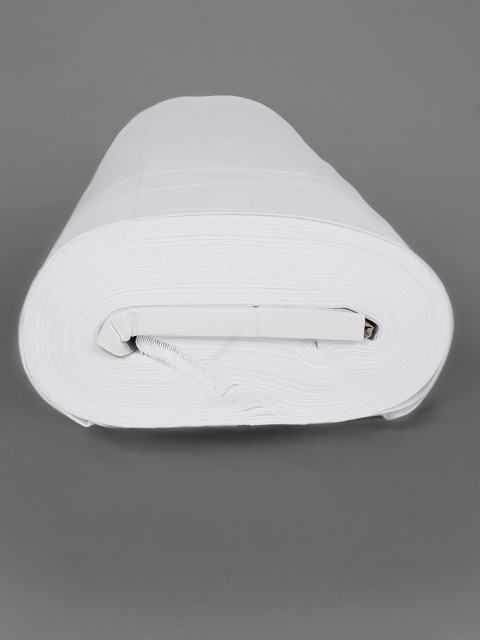 %100 Pamuk 46 Tel Amerikan Bezi Ham Bez Punch Kumaş - Beyaz 5000x220 cm