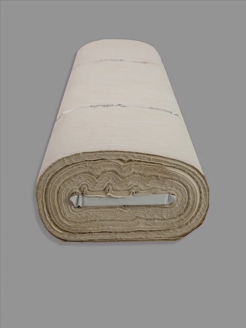 %100 Pamuk 46 Tel Amerikan Bezi Ham Bez Punch Kumaş - Krem 1500x220 cm