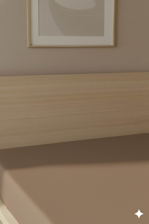 %100 Pamuk Ranforce Premium Tek Kişilik Lastikli Çarşaf - Mocha