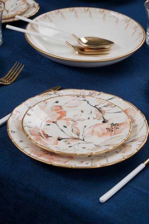 Acar 29 Parça Mari Gold Yemek Takımı - Gold