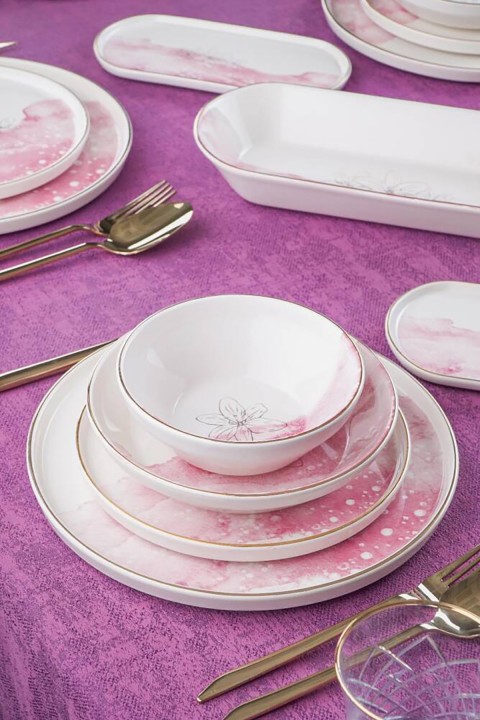 Acar Adore 6 Kişilik 27 Parça Yemek Takımı XSH-21-0490