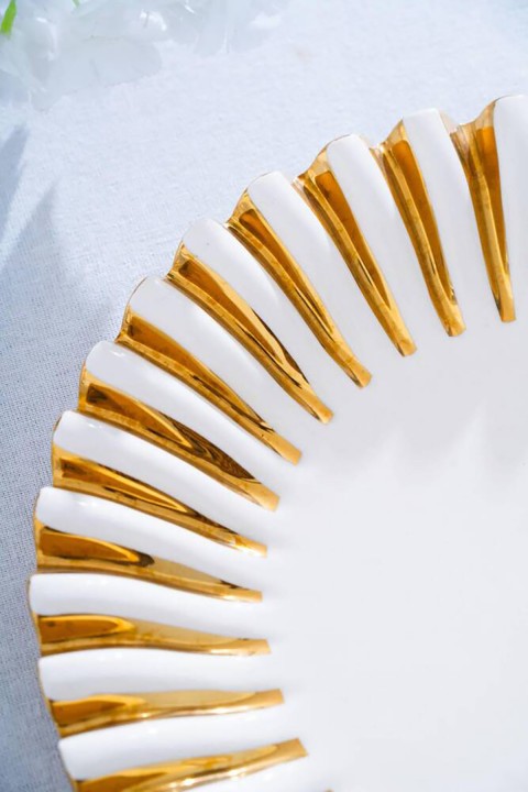 Acar Alba Dekoratif Sunum Tabak - 33 cm SKY-07480