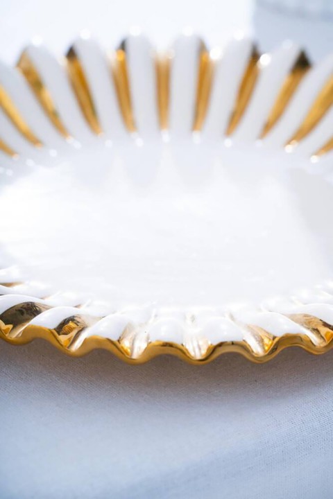 Acar Alba Dekoratif Sunum Tabak - 33 cm SKY-07480