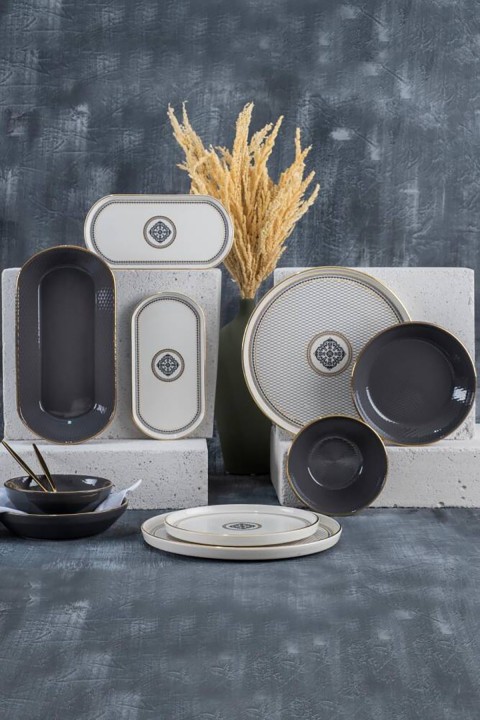 Acar Alexxi 6 Kişilik 27 Parça Yemek Takımı SR-22-0265