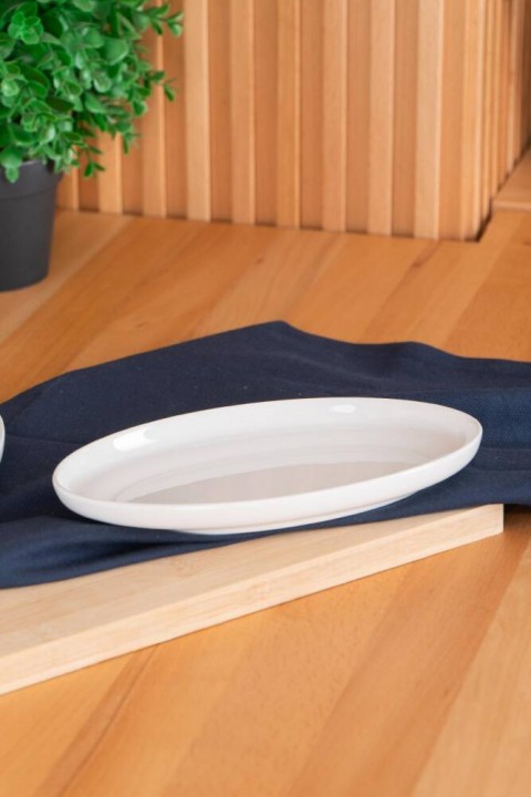 Acar Aria Oval Kayık Tabak - 20 cm POR-05291