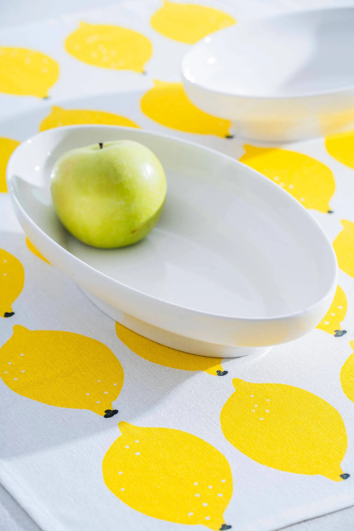 Acar Aria Oval Porselen Tabak 25 cm POR-07225