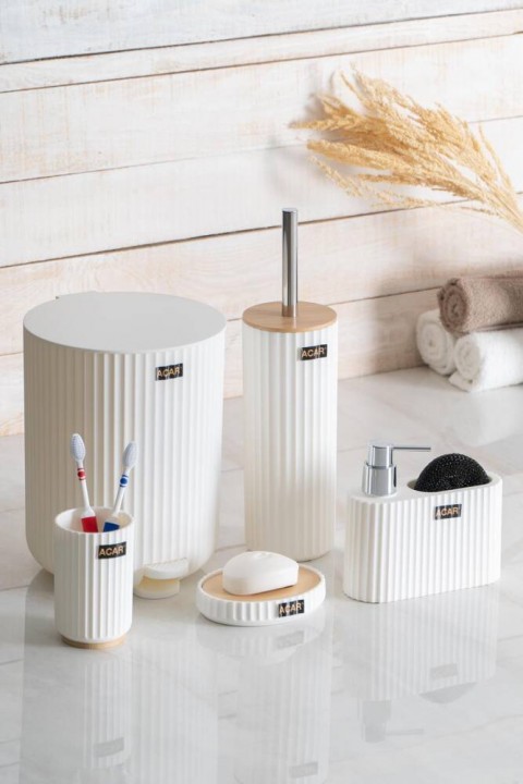 Acar Astoria 5 Parça Banyo Seti - Beyaz AKR-06467