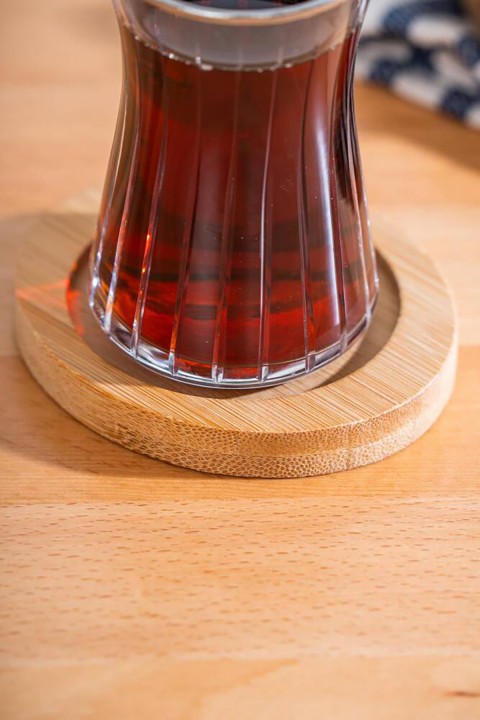 Acar Bambu Çay Tabağı - 9.5 cm ACR-241