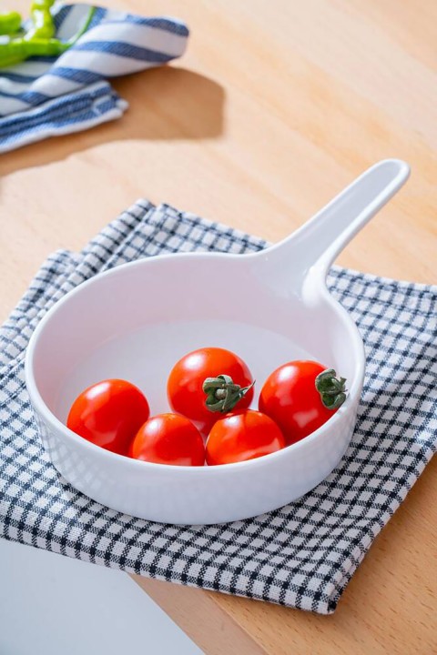 Acar Bianco Perla Sunum Tava - 24.5 cm SCT-06475