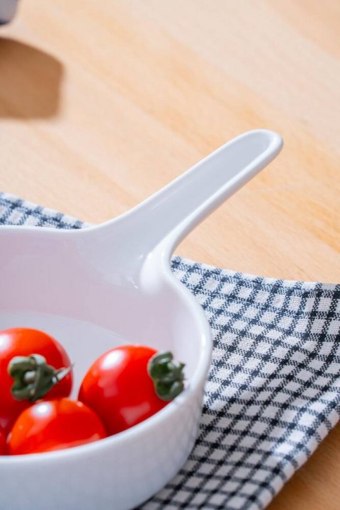 Acar Bianco Perla Sunum Tava - 24.5 cm SCT-06475