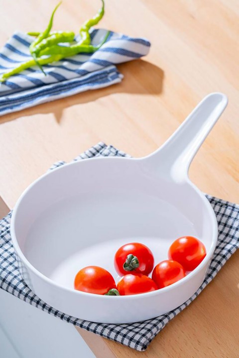 Acar Bianco Perla Sunum Tava - 33 cm SCT-06476