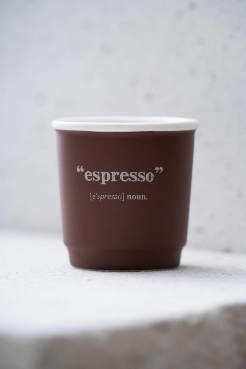 Acar Blush Espresso Kupa - Kahverengi KAL-07460