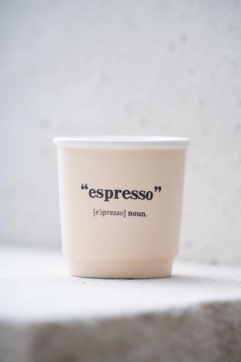 Acar Blush Espresso Kupa - Krem KAL-07460