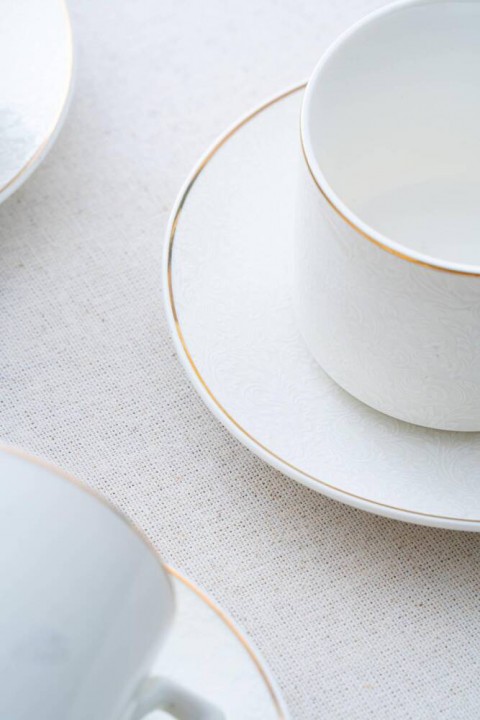 Acar Deborah 6 Kişilik Çay Fincanı Takımı - 220 ml SYT-06066