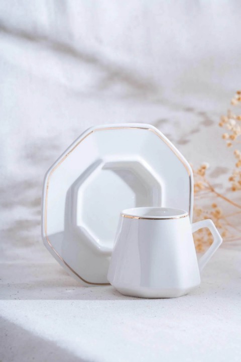 Acar Elera Gold 6 lı Kahve Fincan Takımı YKG-06613