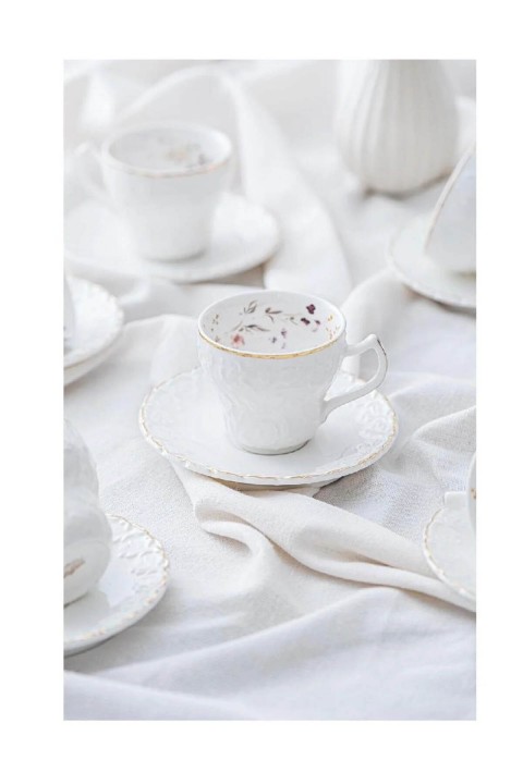 Acar Elsa 6 lı Çay Fincan Takımı  SYT-05716