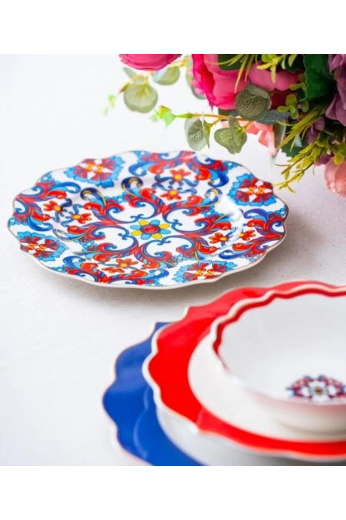 Acar Felicity 6 Kişilik 24 Parça Yemek Takımı PORWM-06349