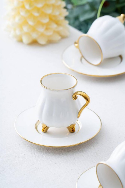 Acar Felix 6 Kişilik Kahve Fincanı Takımı - 90 ml SCT-06174