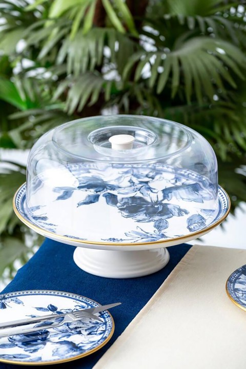 Acar Freesia Ayaklı Kek Fanus - 30 cm HCA-06718