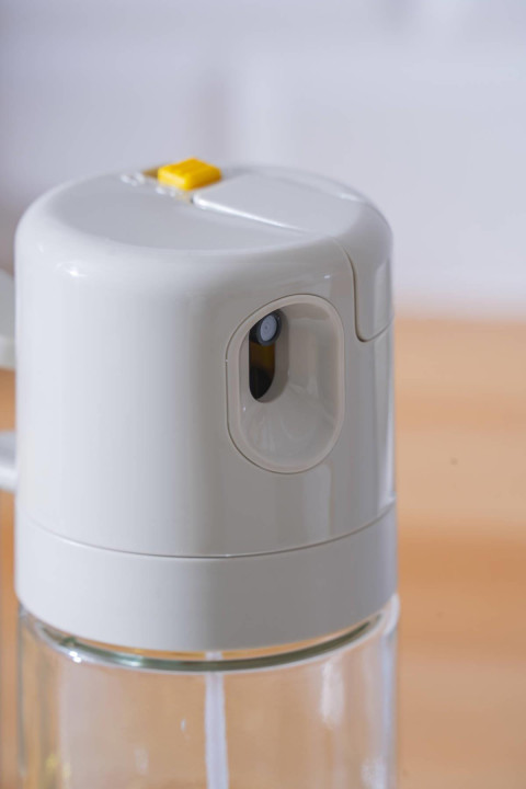 Acar Harlow Kulplu Oval Cam Dökme Yağdanlık 550 ml PNM-08020