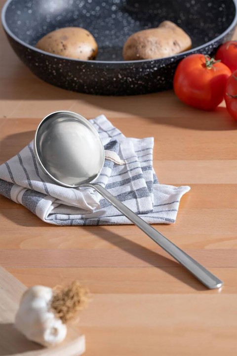 Acar Karat Çelik Servis Kepçe - 27 cm YT-016391