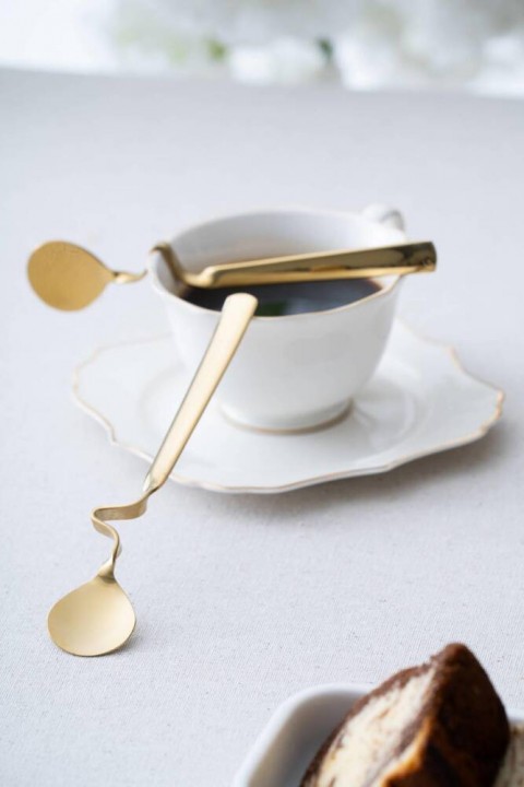 Acar Karat Moon 2 Adet Kavisli Çelik Kaşık - 16 cm YT-07694