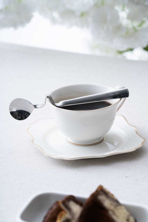 Acar Karat Moon 2 Adet Kavisli Çelik Kaşık - 16 cm YT-07694